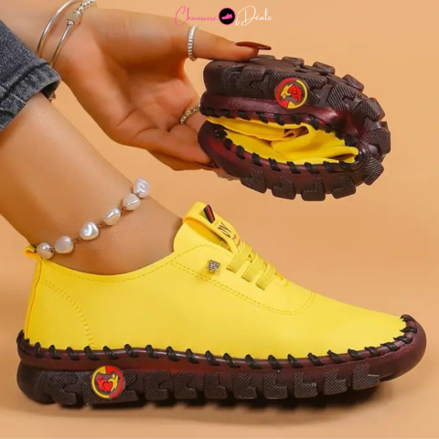 light and comfortable leather shoes for women