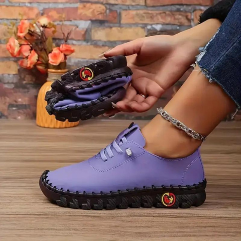 light and comfortable leather shoes for women