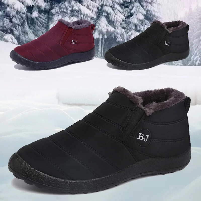 Boots Women Snow Fashion Women Shoes Slip On Platform New Boots Ladies Ankle Boots Waterproof Casual Botas Mujer Winter Shoes