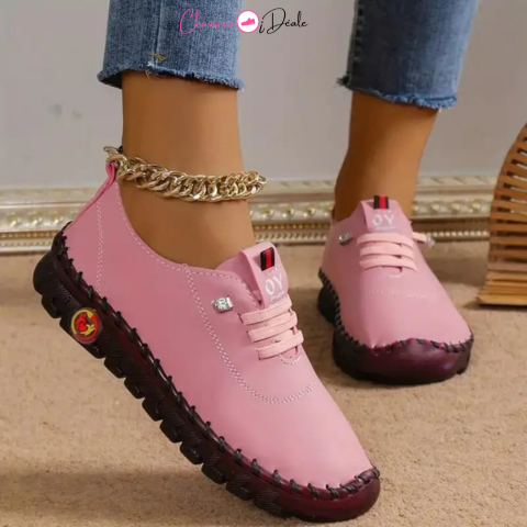 light and comfortable leather shoes for women