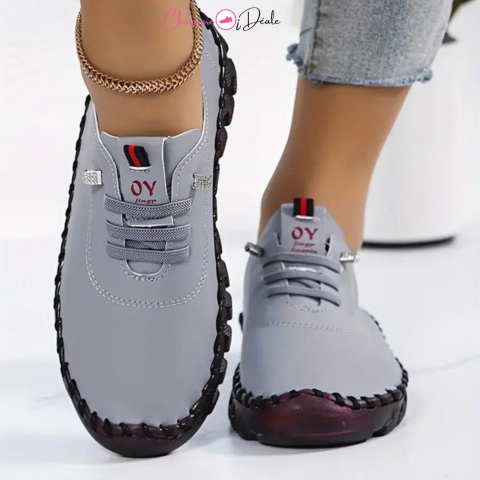 light and comfortable leather shoes for women