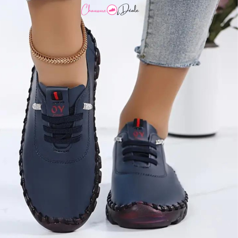 light and comfortable leather shoes for women