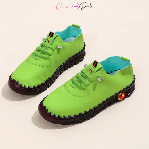 light and comfortable leather shoes for women