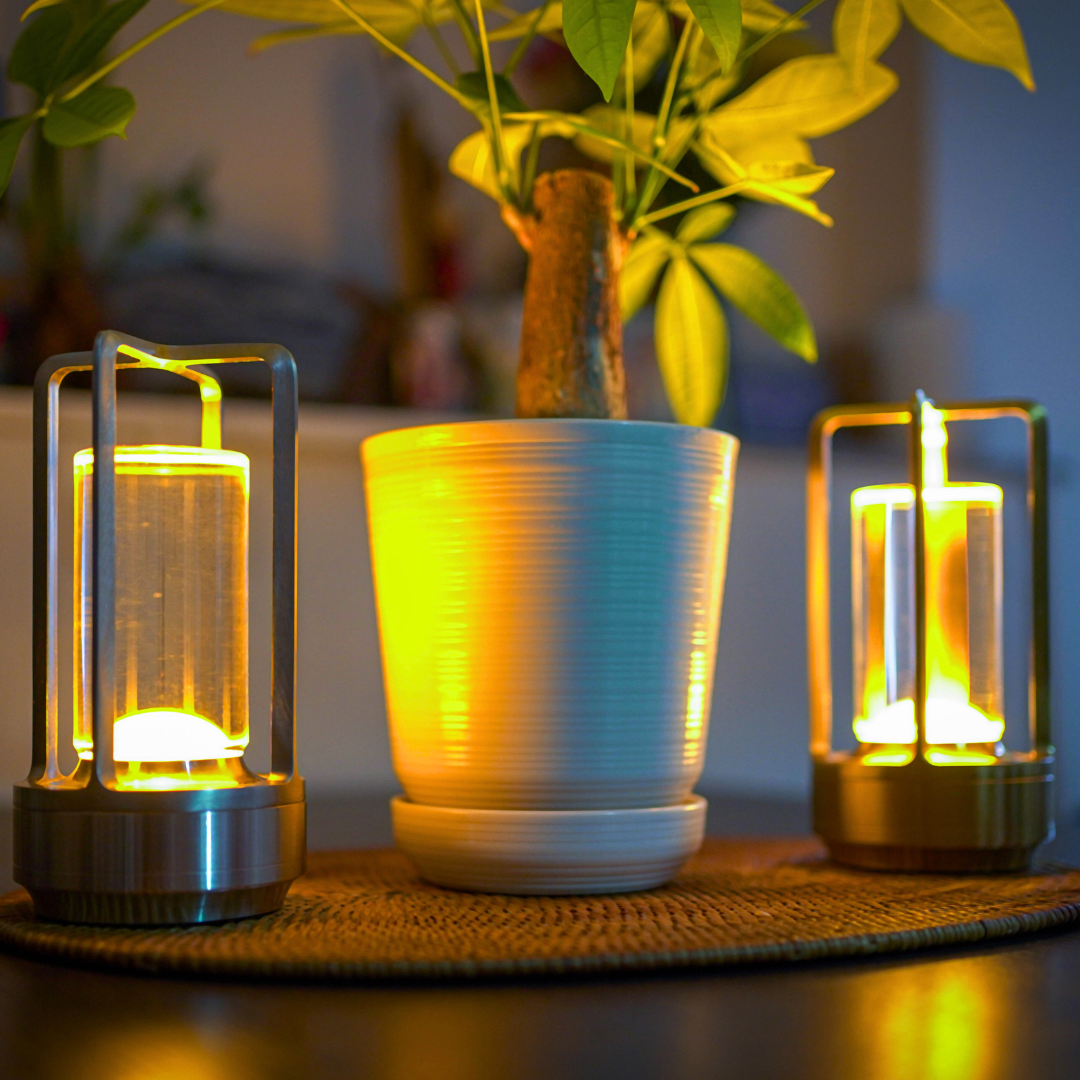 Enchanting Crystal Lantern for a Magical Ambient Glow
