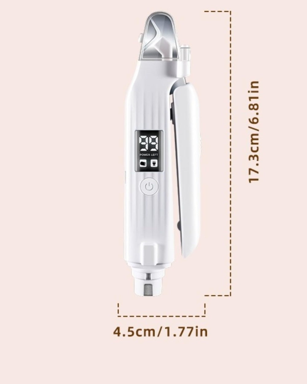 ✨ 2025 Edition: The Ultimate 2-in-1 Rechargeable Pet Nail Grinder & Clipper! 🐾