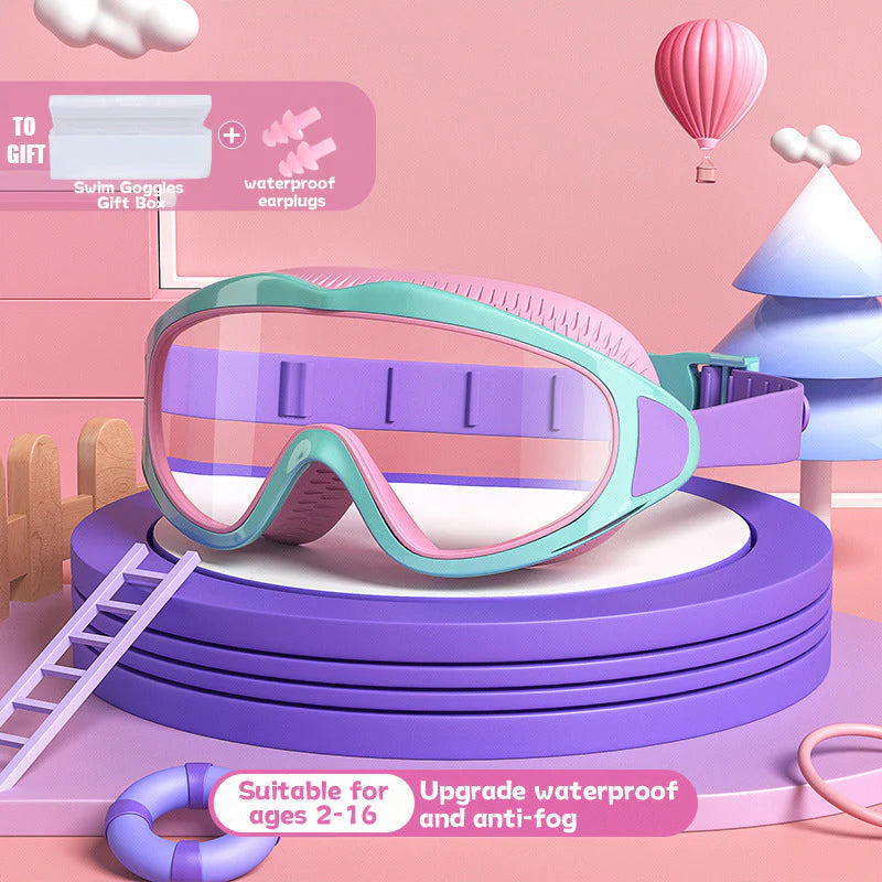 Kids' Clear Vision Swim Goggles