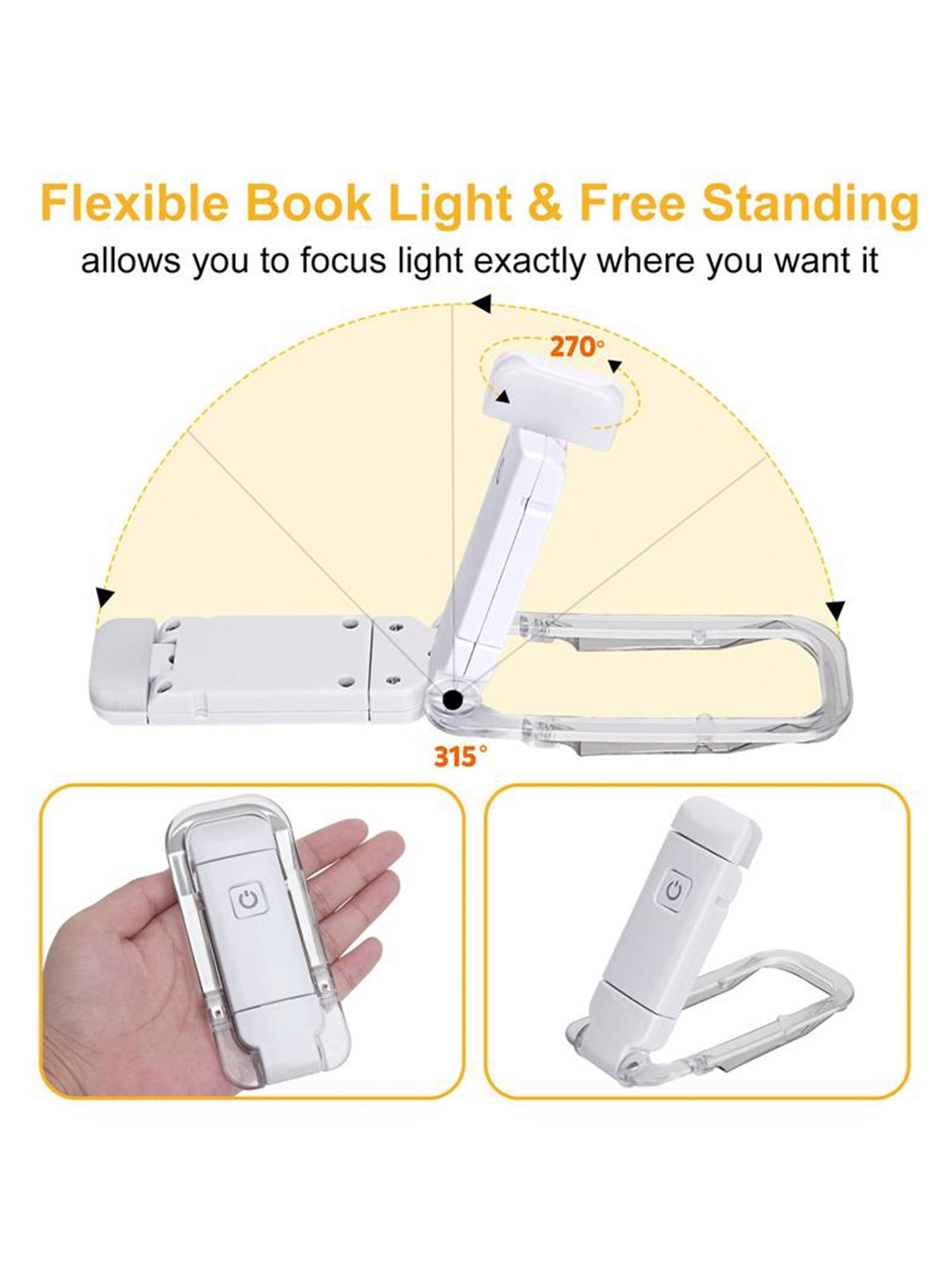 Rechargeable Book Light