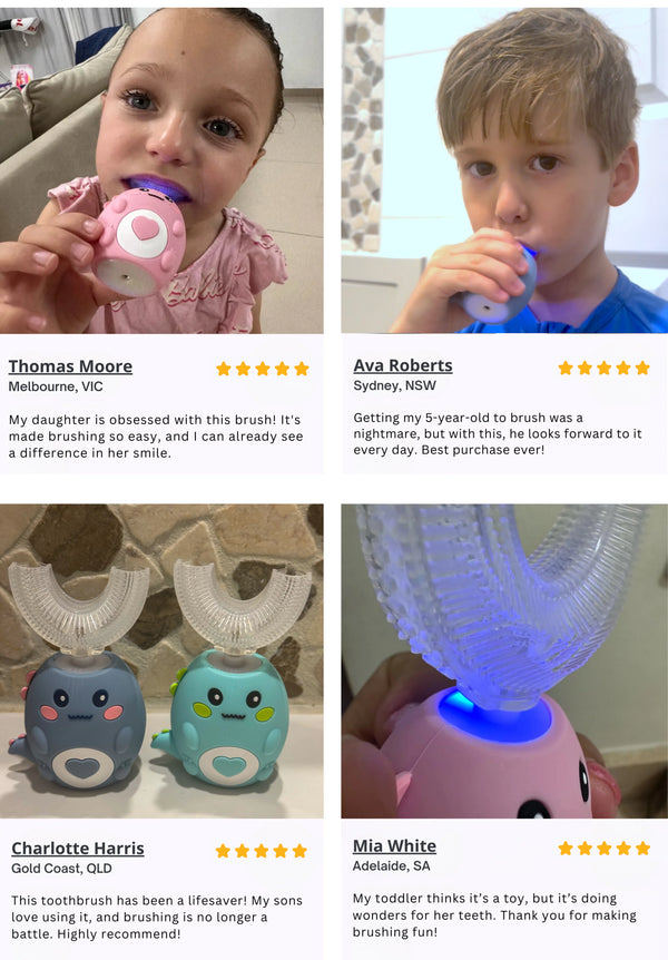 Sparkling Smiles Kids Brush