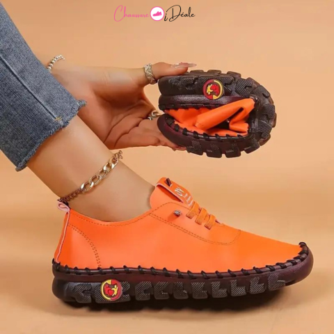 light and comfortable leather shoes for women