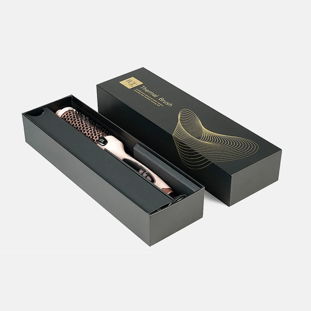 3-in-1 Pro Negative Ion Two PTC Heaters Thermal Brush