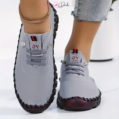 light and comfortable leather shoes for women