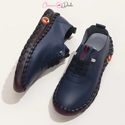 light and comfortable leather shoes for women