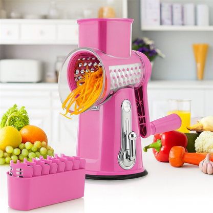 5-in-1 Rotary Vegetable & Cheese Grater