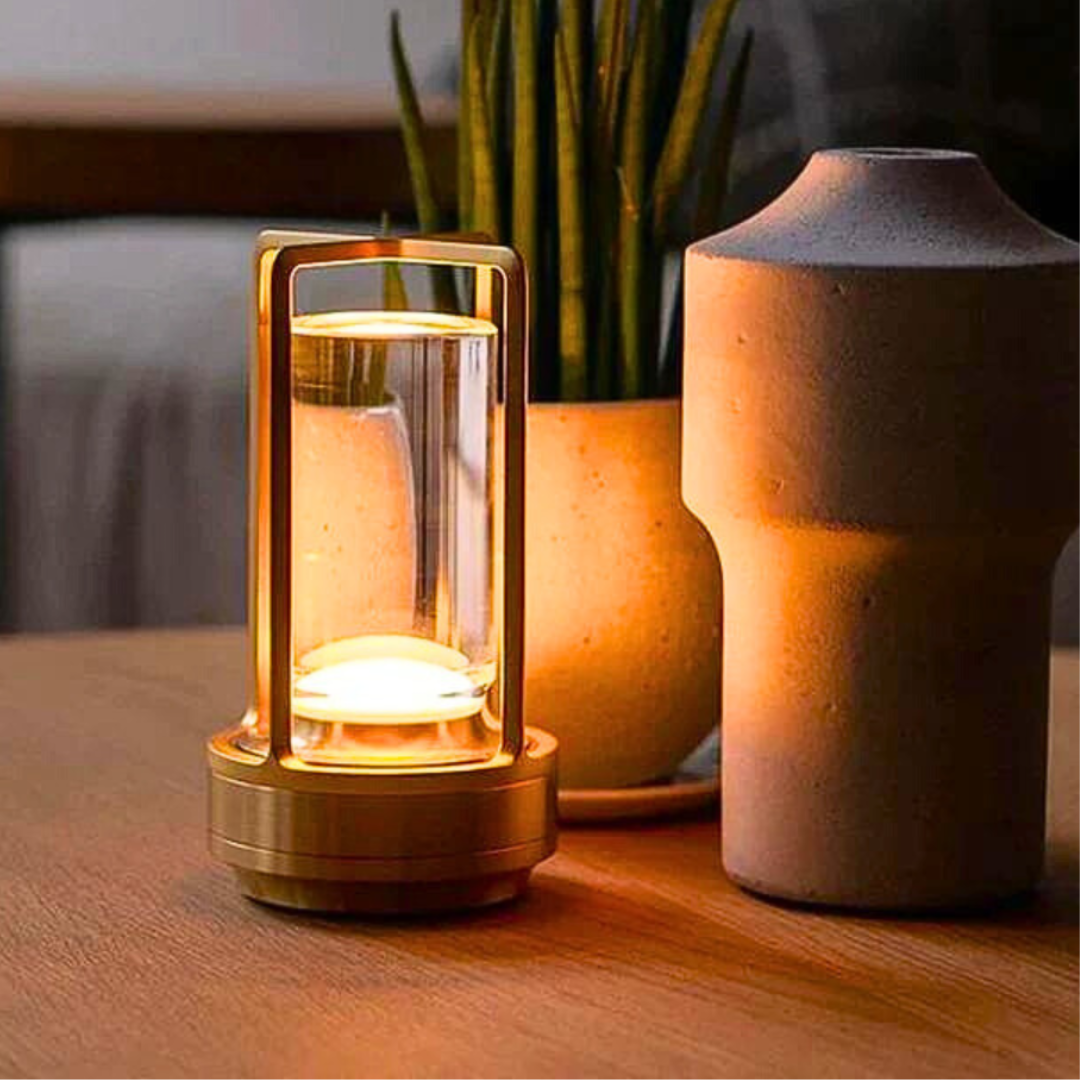 Enchanting Crystal Lantern for a Magical Ambient Glow