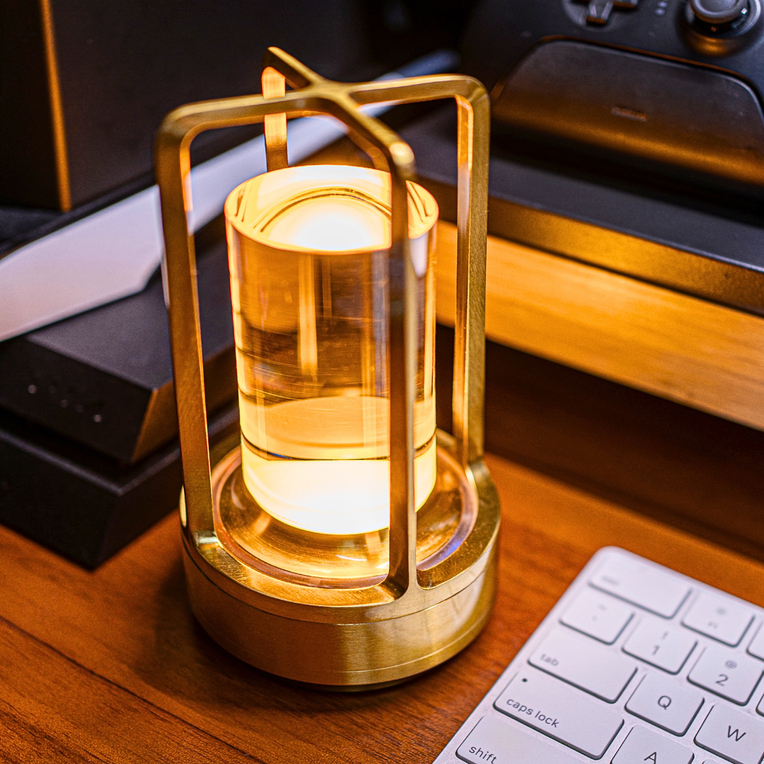 Enchanting Crystal Lantern for a Magical Ambient Glow