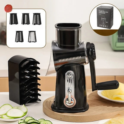 5-in-1 Rotary Vegetable & Cheese Grater