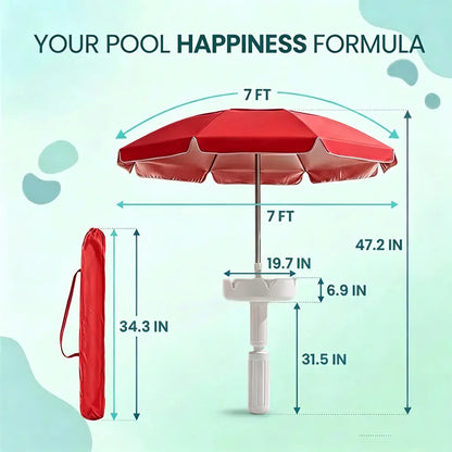 AquaShade™ Floating Beach Umbrella