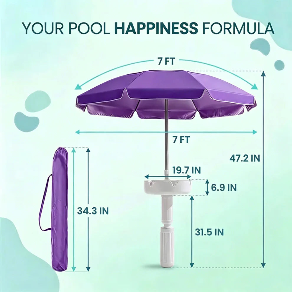 AquaShade™ Floating Beach Umbrella
