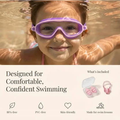 AquaGuard Kids Swim Goggles