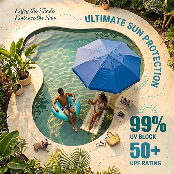 AquaShade™ Floating Beach Umbrella