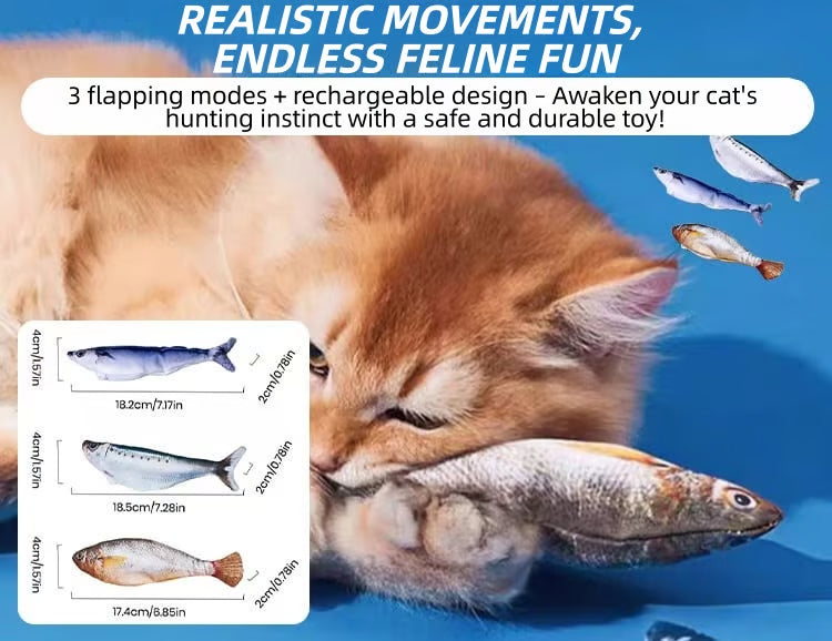 AquaWiggle™ Smart Fish Toy