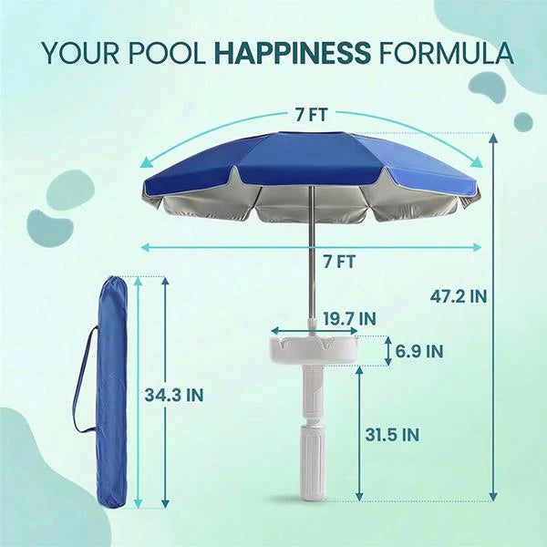 AquaShade™ Floating Beach Umbrella
