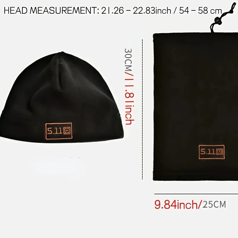 Cozy Fleece Hat and Scarf Set