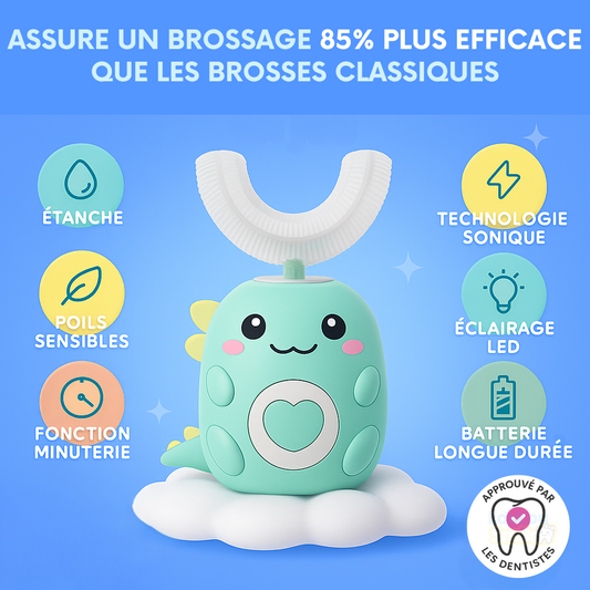 DinoBrosse Kids Toothbrush