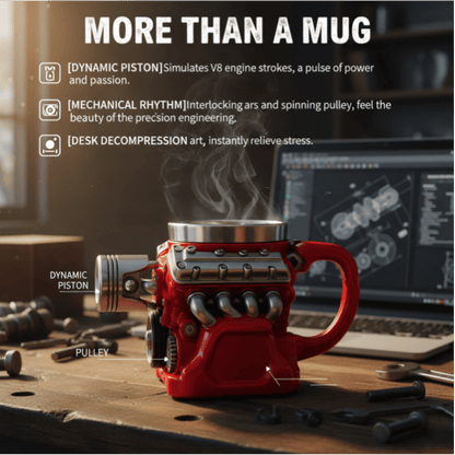 V8 Engine Coffee Mug