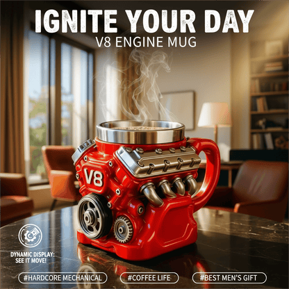 V8 Engine Coffee Mug