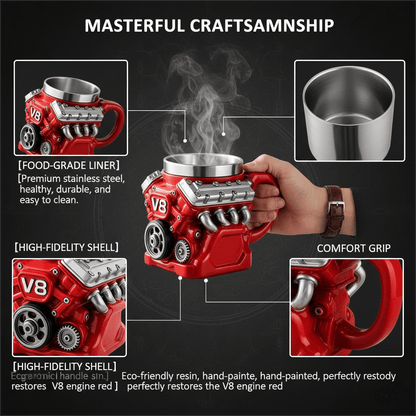 V8 Engine Coffee Mug