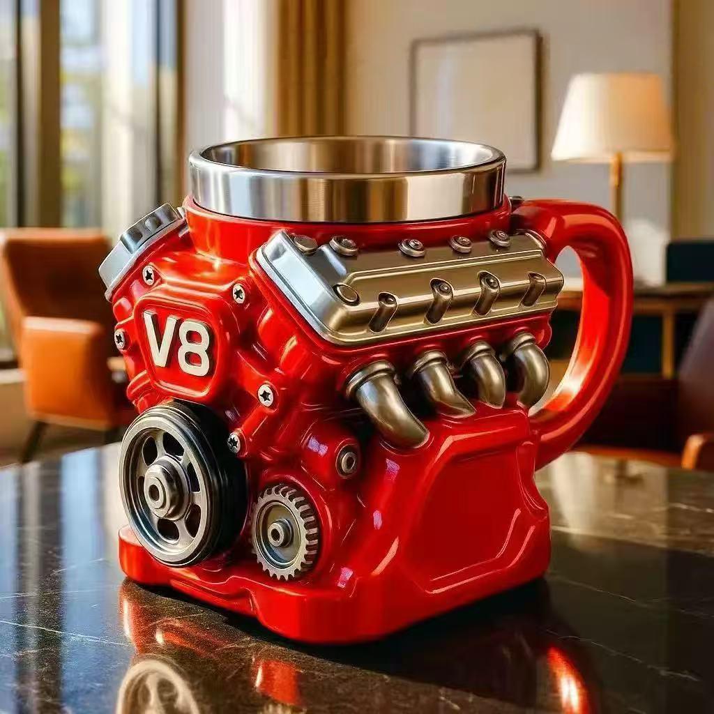 V8 Engine Coffee Mug