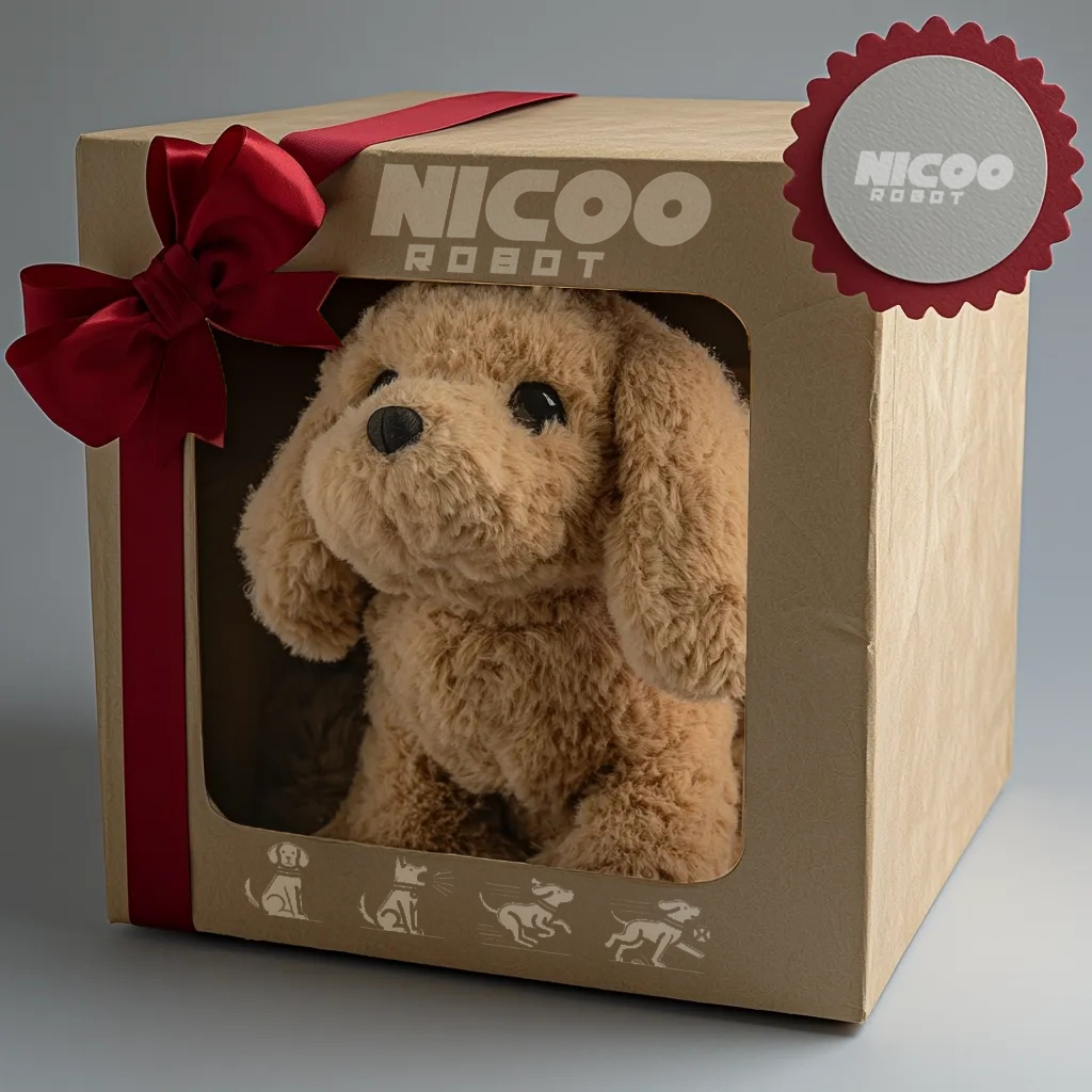 Chiot robot réaliste Pocket Pal