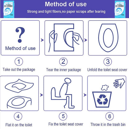 Travel Toilet Seat Covers