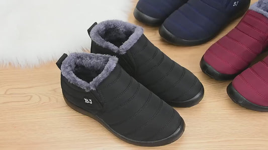 Boots Women Snow Fashion Women Shoes Slip On Platform New Boots Ladies Ankle Boots Waterproof Casual Botas Mujer Winter Shoes